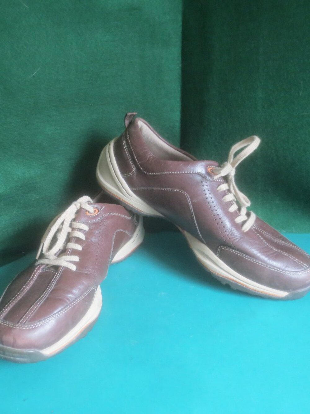 Men's Rockport XCS Leather Casual Sneaker Walking Shoes  - Size 10.5